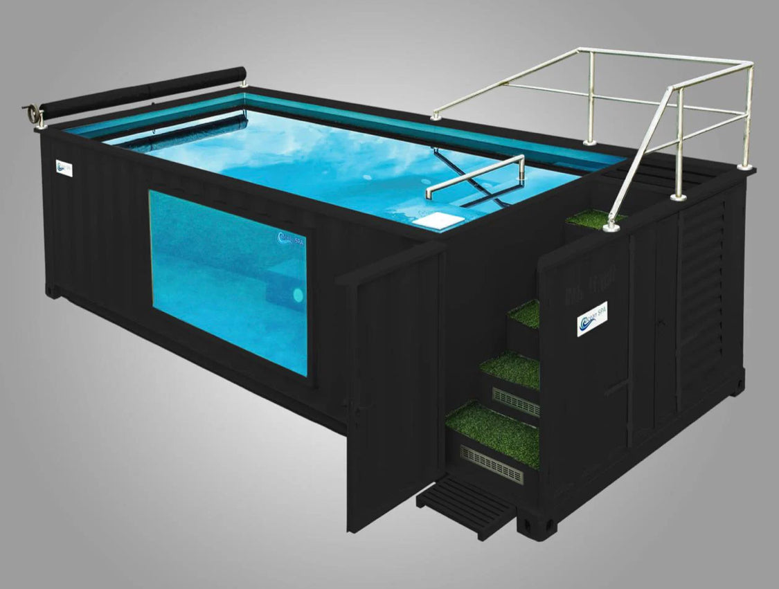 PISCINA CONTENEDOR PANORÁMICA DE 12 METROS