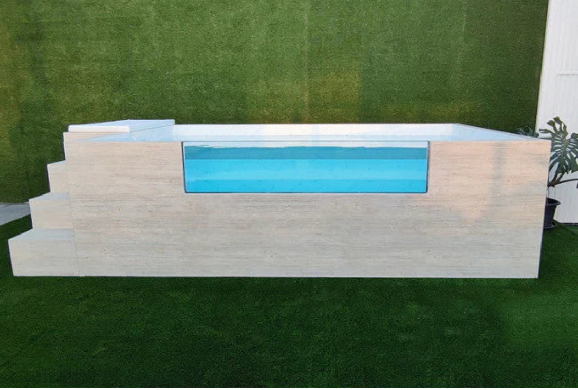 PISCINA ELEVADA ACERO RÍGIDO ILU PRO 230