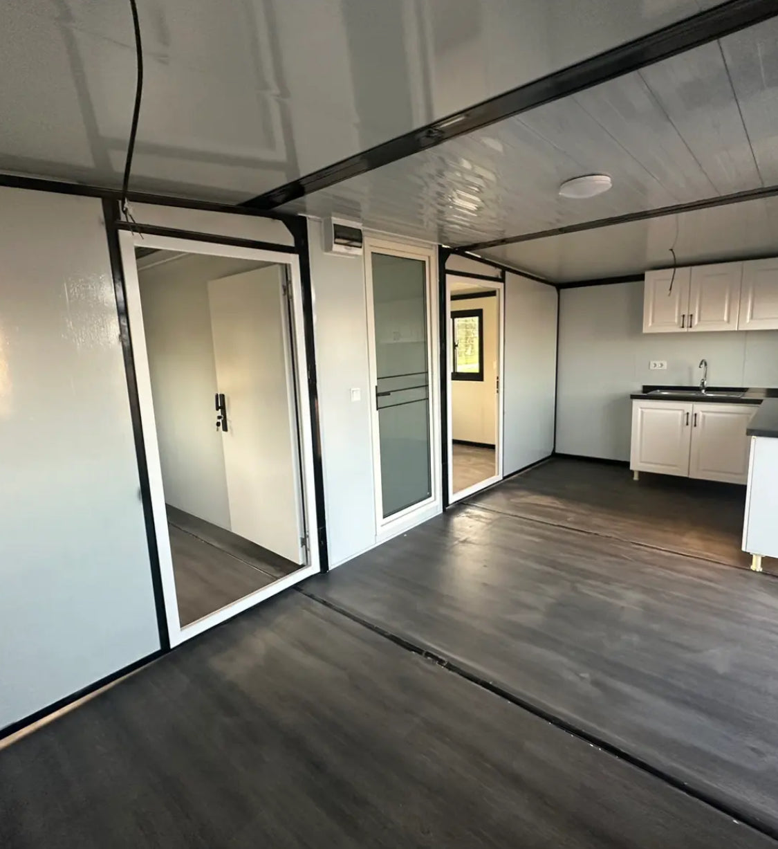 Minicasa contenedor Luxe negra
