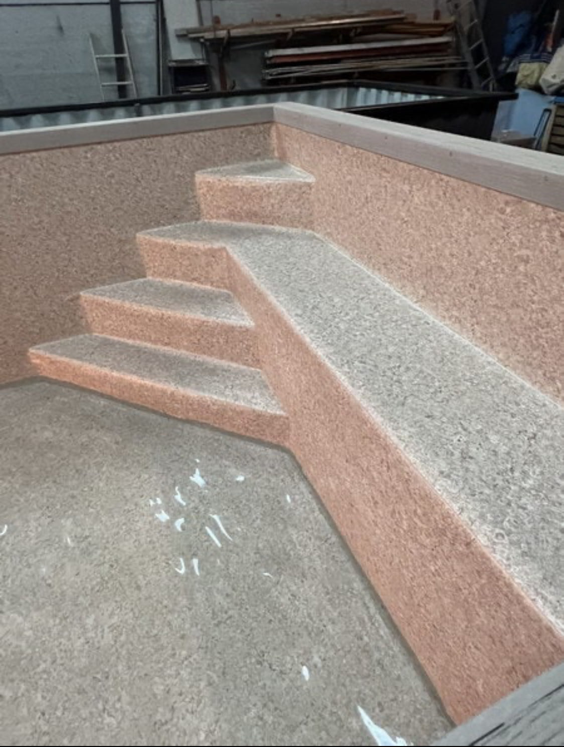 Contenedor piscina de 4 m x 1,5 m