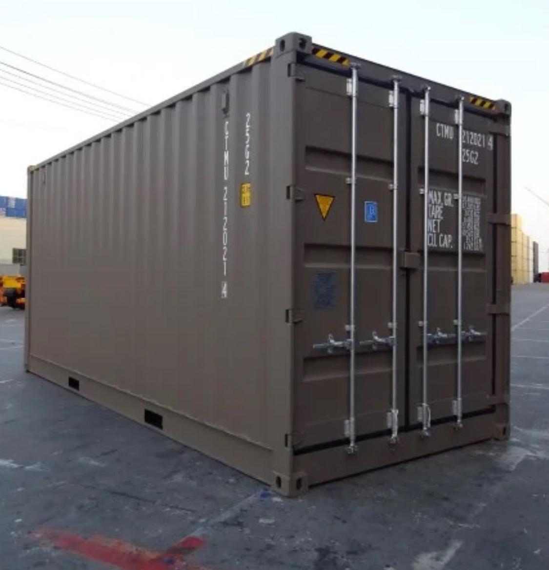 Contenedores 20' High Cube Open Side