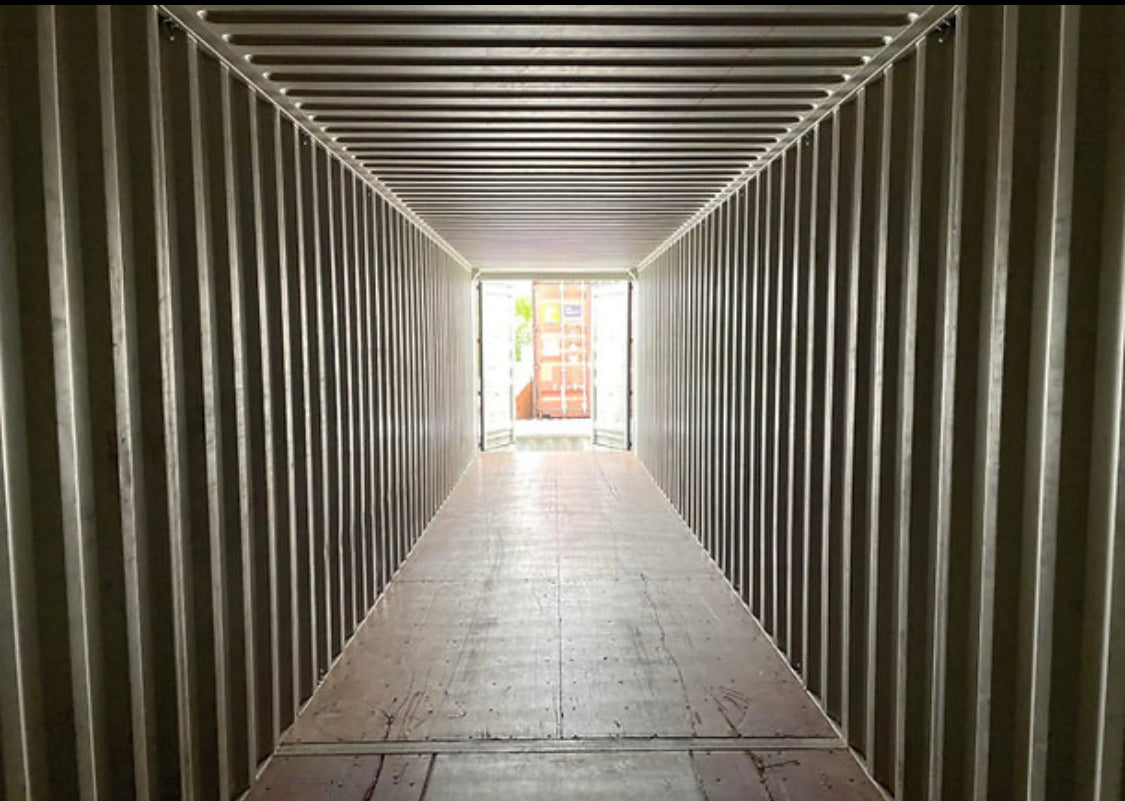 Contenedor High Cube 45 ft de Ocasión – 86 m³, Acero CORTEN y Carga 30 t