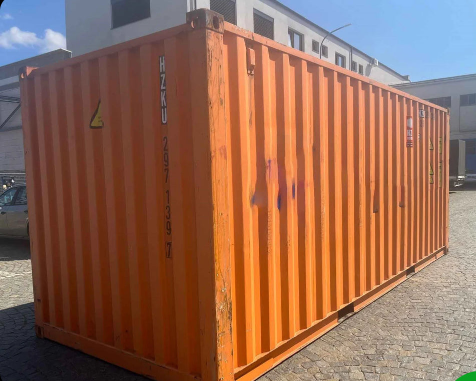 Contenedor Marítimo Usado – 20 pies amarillo usado