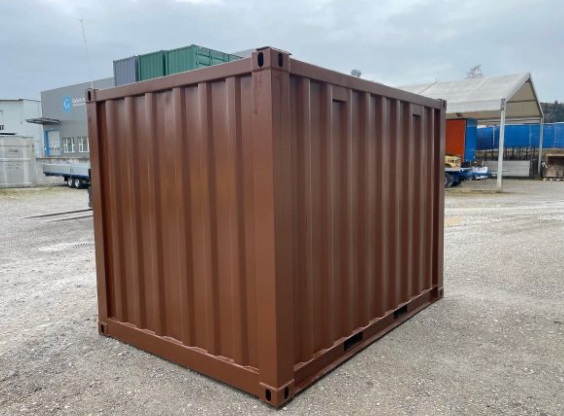 Contenedor de almacenamiento de 2,74 m con puerta lateral