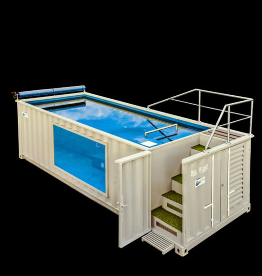 PISCINA CONTENEDOR PANORÁMICA DE 12 METROS