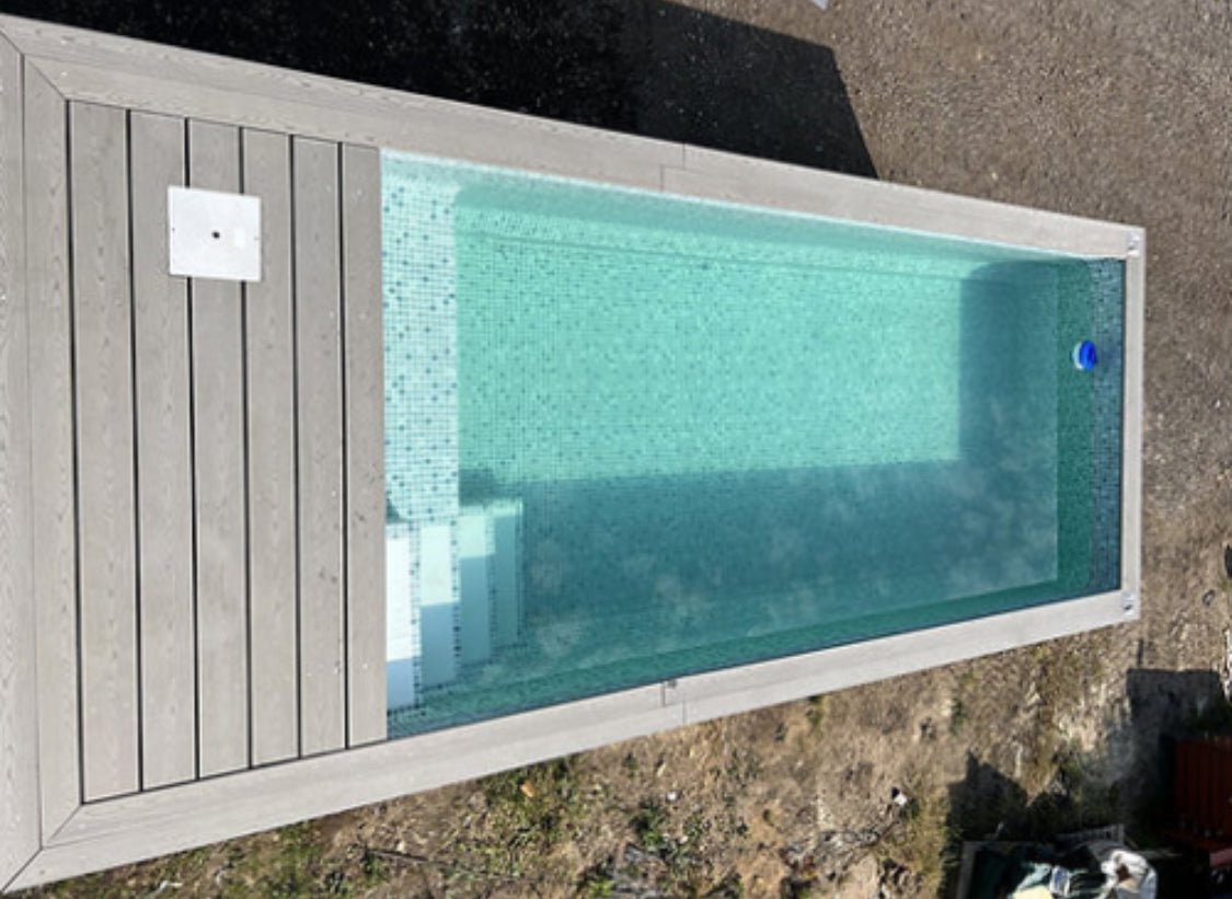 Piscina contenedor Swim Jet de 20 pies