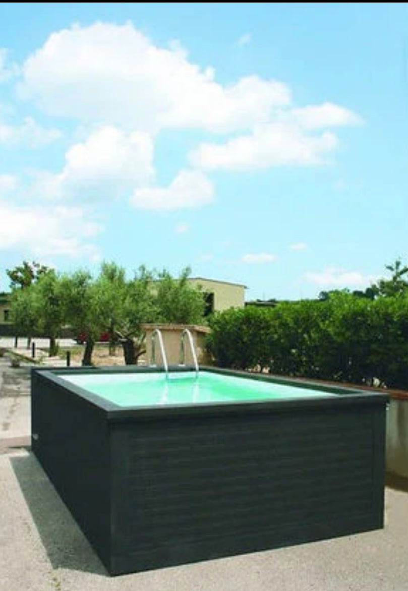 Mini Piscina de Contenedor MÓVIL 5M25x2M55x1M26