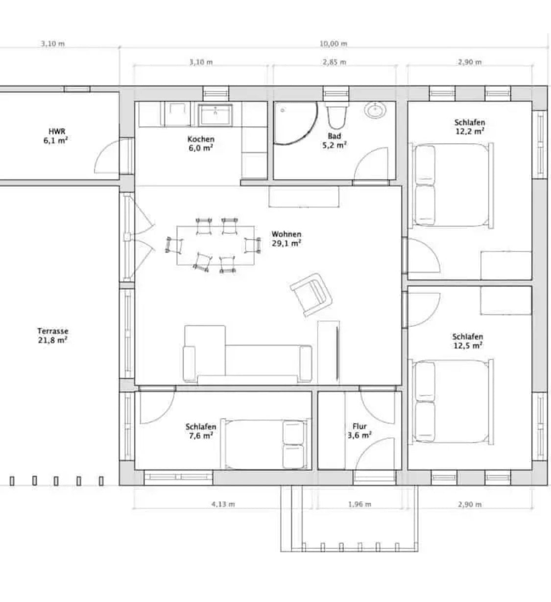 CHALET prefabricado K-Home-M-80 disponible ahora