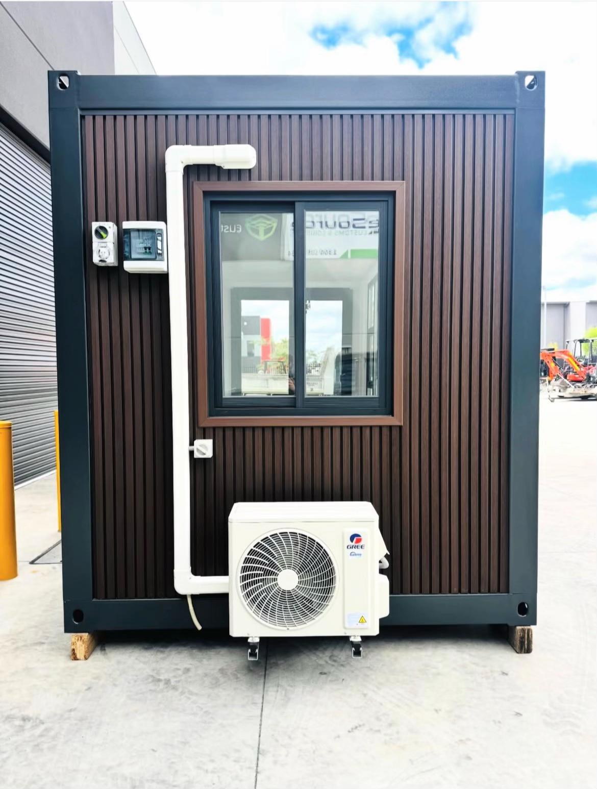 Contenedor modular 6 x 2,4 m – Oficina, caseta o mini vivienda