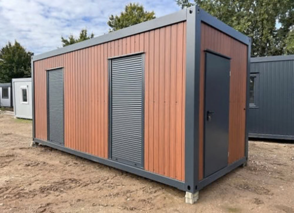Contenedor de Oficina Estándar 6,00 x 2,43 m