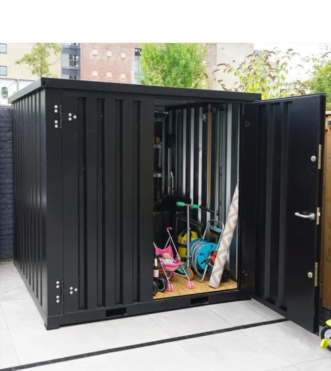 Contenedor de almacenamiento desmontable de 2 x 2 m