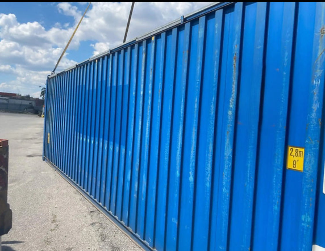 Contenedor Cargo Worthy 30 ft – 58 m³, Acero CORTEN y Formato Intermedio Usado