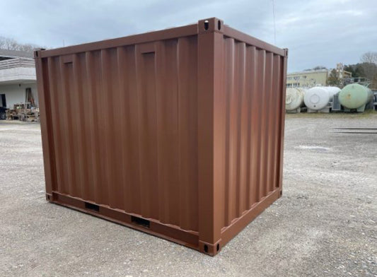 Contenedor de almacenamiento de 2,74 m con puerta lateral