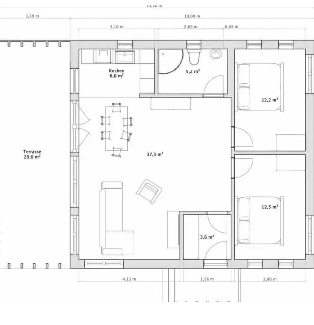 CHALET prefabricado K-Home-M-80 disponible ahora
