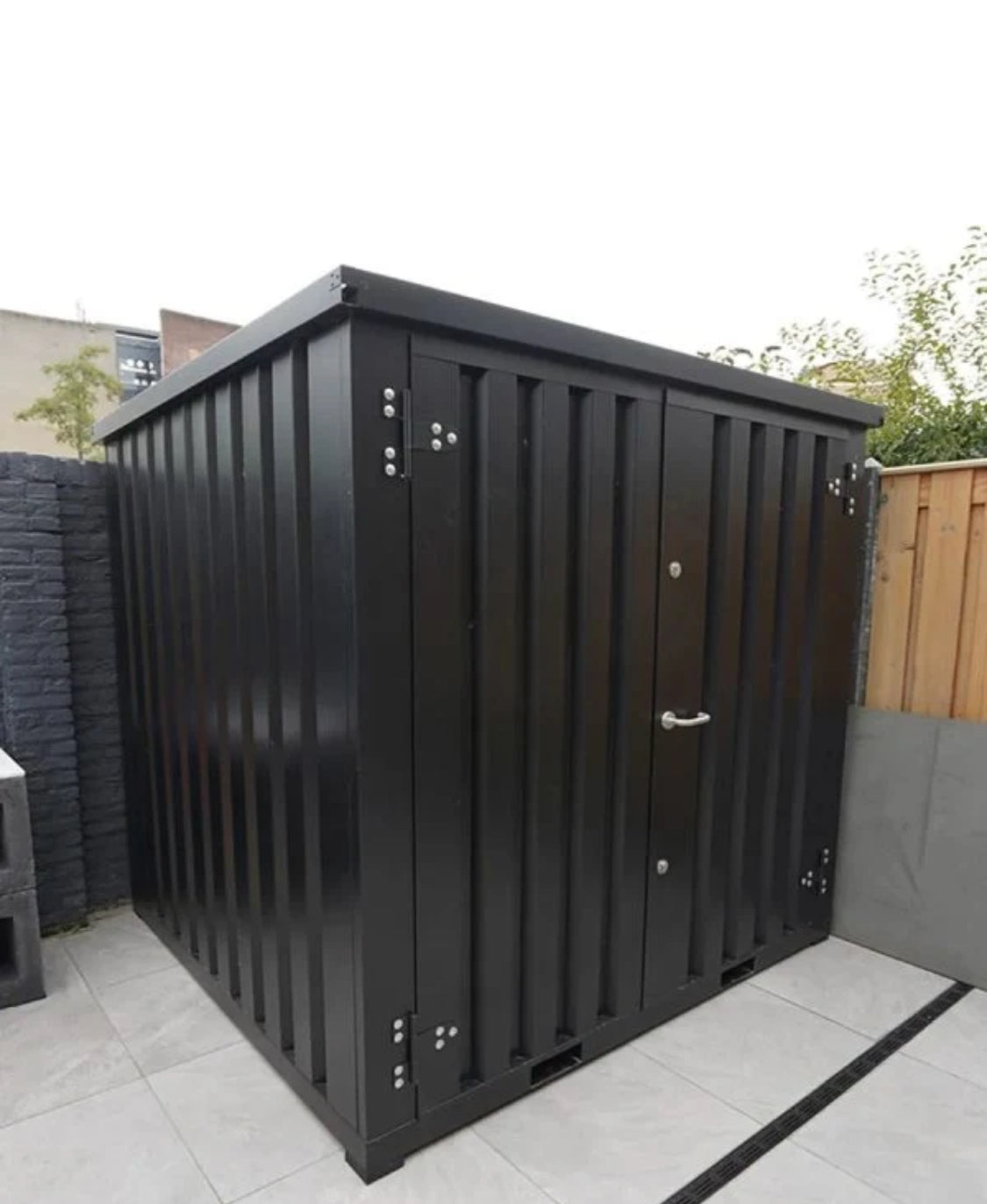 Contenedor de almacenamiento desmontable de 2 x 2 m