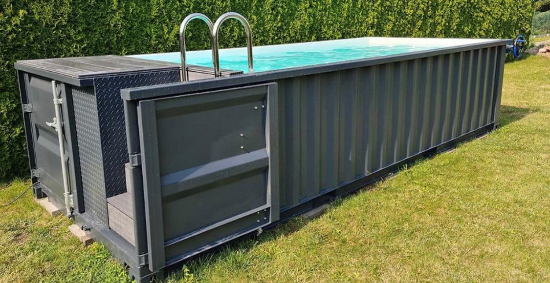 Piscina contenedor de 6,2 m x 2,5 m Jet Swim